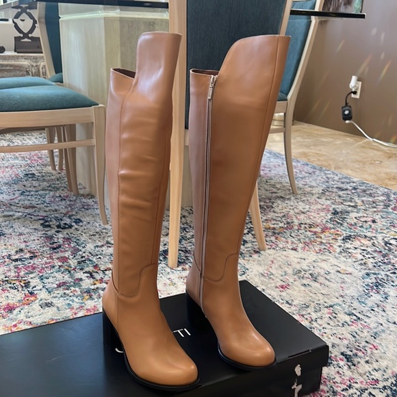 Over the knee boots, made in Italy, brand new with box. No return - Picture 1 of 3